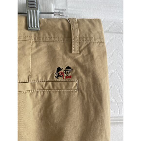 Kent & Park Mens 42x32 Khaki Chino Flat Front‎ NEW - Picture 6 of 7